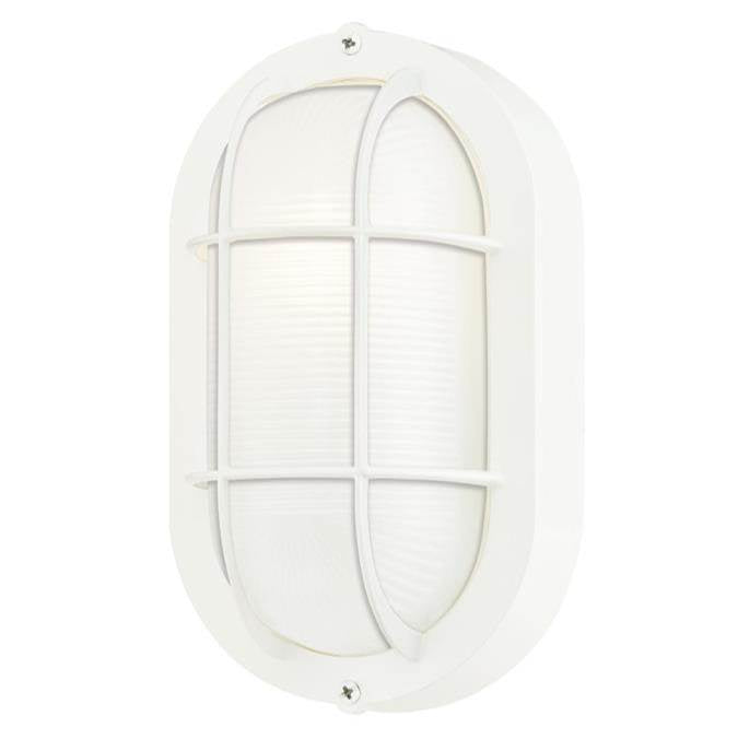 Westinghouse 6783500 Outdoor Wall Fixture With Cage, 1-Lamp, Glass Lens, Aluminum Alloy Fixture