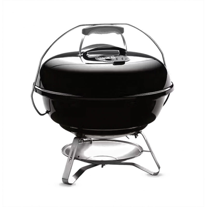 Weber Jumbo Joe® 1211001 Charcoal Grill, 240 sq-in Primary Cooking Surface Area, Steel Grate, Plated/Porcelain Enamel