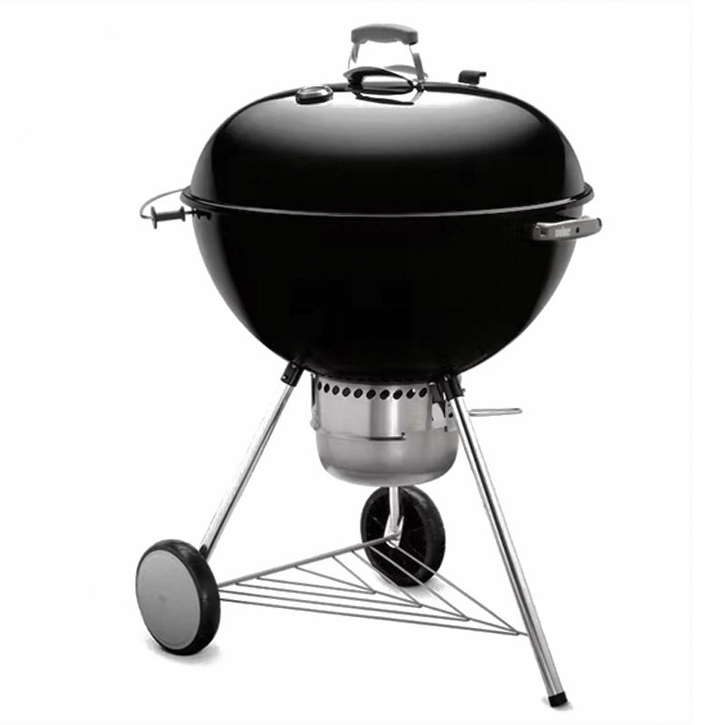 Weber Original Kettle® 16401001 Premium Charcoal Grill, 508 sq-in Primary Cooking Surface Area, Stainless Steel Grate