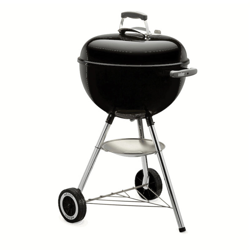 Weber 441001 Original Kettle Charcoal Grill, 240 sq-in Primary Cooking Surface Area, Steel Grate