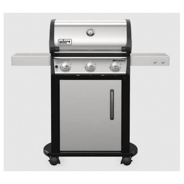 Weber Spirit S-315 46502001 Gas Grill, Liquid Propane Gas, 424 sq-in Primary Cooking Surface Area, 3-Burner