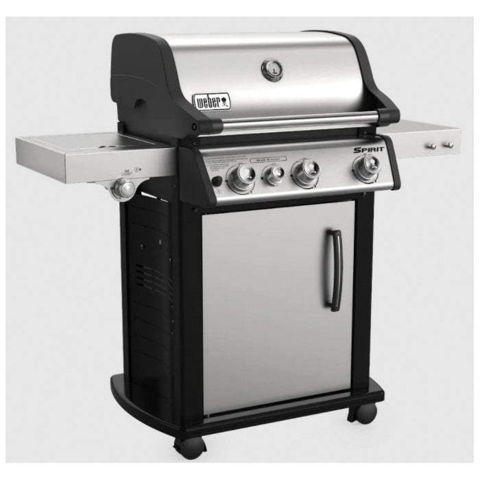 Weber Spirit SP-335 46802101 Gas Grill, Liquid Propane Gas, 424 sq-in Primary Cooking Surface Area, 3-Burner