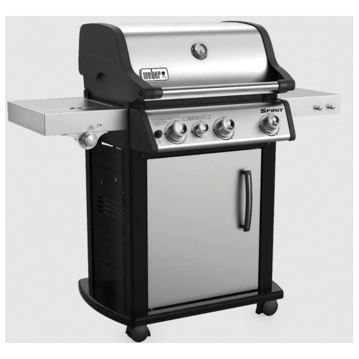 Weber Spirit SP-335 46802101 Gas Grill, Liquid Propane Gas, 424 sq-in Primary Cooking Surface Area, 3-Burner