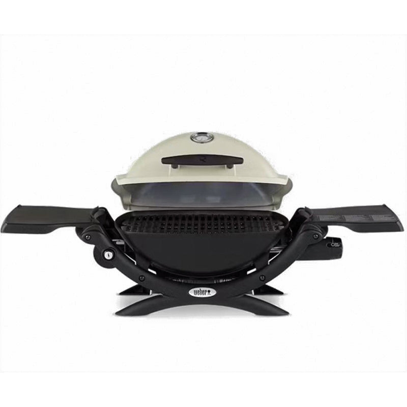 Weber 51060001 Portable Grill, Liquid Propane Fuel, 1-Burner, 8500 Btu/hr, Electronic Ignition