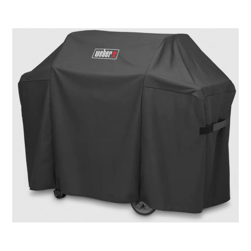 Weber 7130 Premium Grill Cover, 58 in L, 25 in W, Polyester, Black