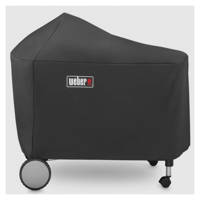 Weber 7152 Premium Grill Cover, 39.8 in L, 25-1/2 in W, Polyester, Black