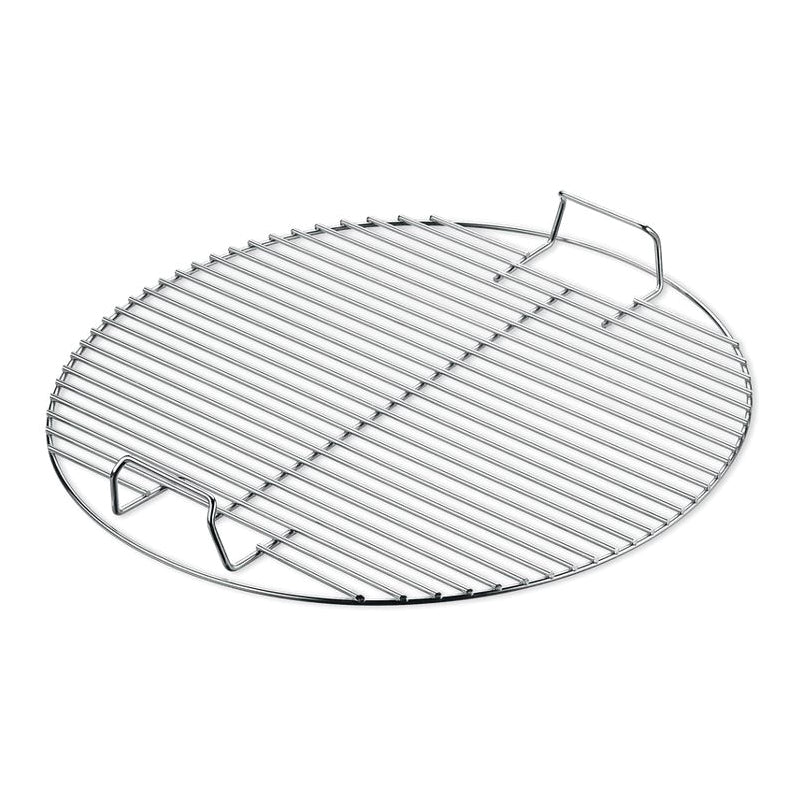 Weber 7432 Cooking Grate, 17-1/2 in W, 17-1/2 in D, Steel, Nickel-Plated