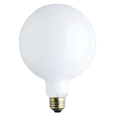 Westinghouse 0310800 Incandescent Light Bulb, 100 W, Globe, Medium Screw, White, 2700 K, 1221 Lumens