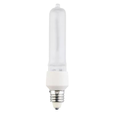 Westinghouse 0470600 Single-Ended Halogen Light Bulb, 75 W, Tubular, Mini-Candelabra, Frosted, 2900 K, 1050 Lumens