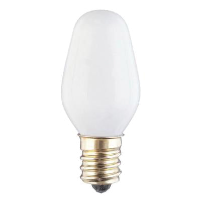 Westinghouse 04795 Incandescent Light Bulb, 4 W, Candelabra, White, 2700 K, 19 Lumens