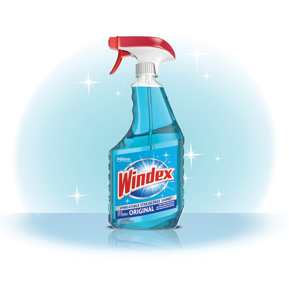 Windex® 70343 Original Glass Cleaner, 23 oz, Bottle, Liquid