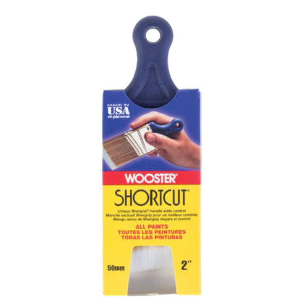 Wooster® SHORTCUT® Q3211 Paint Brush, 2 in W Brush, 2-3/16 in OAL