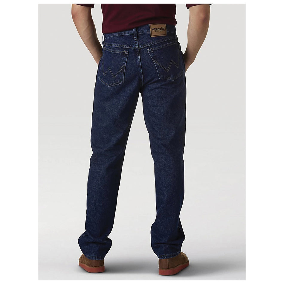 Wrangler® Rugged Wear® 39902RS Series 39902RS4034 Men's Jeans, 40, Classic, Regular Fit, 34 L Inseam, Retro Stone