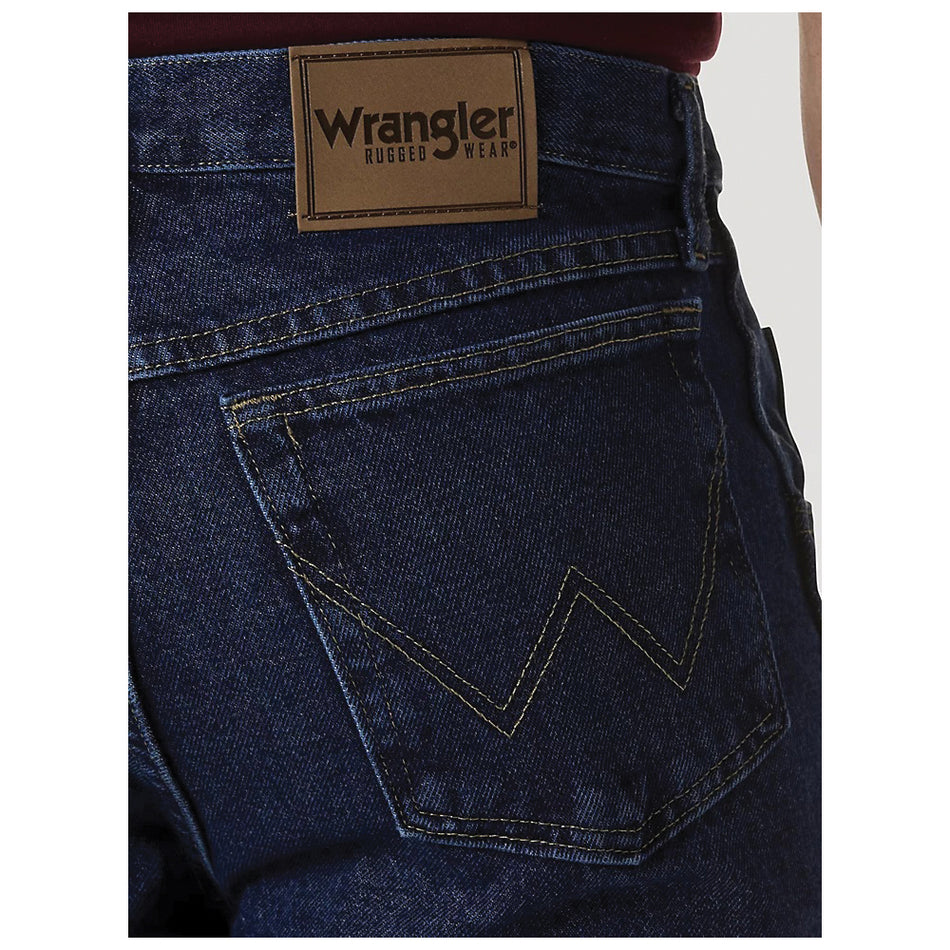 Wrangler® Rugged Wear® 39902RS Series 39902RS2832 Men's Jeans, 28, Classic, Regular Fit, 32 L Inseam, Retro Stone