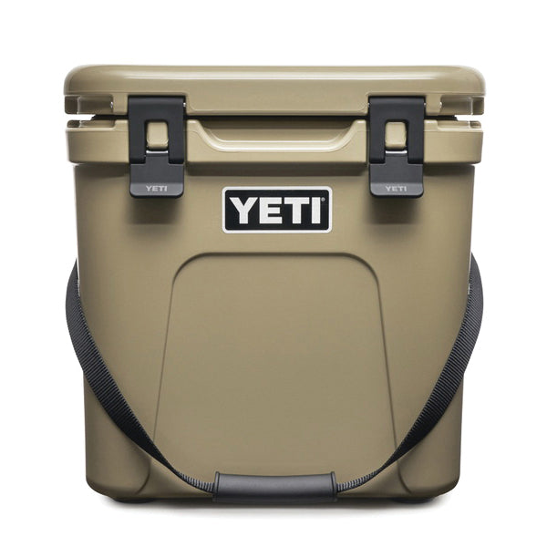 YETI® Roadie® 24 Series 10022200000 Hard Cooler, 26 lb Volume, 33 Can, Tan, 16-1/2 in L Exterior, 17-1/2 in W Exterior