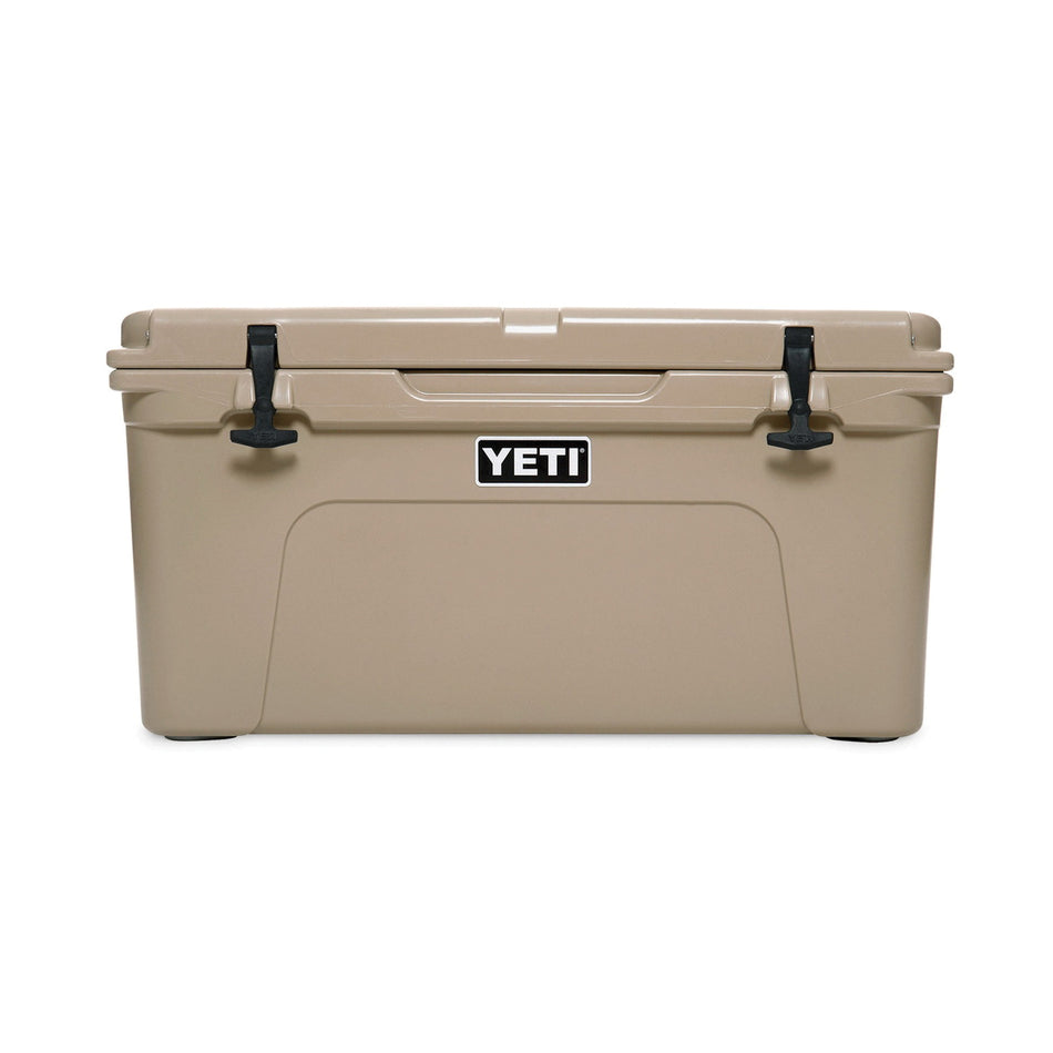 YETI® Tundra® 65 Series 10065010000 Hard Cooler, 58 lb Volume, 77 Can, Interlock Closure, Tan, 16 in L Exterior