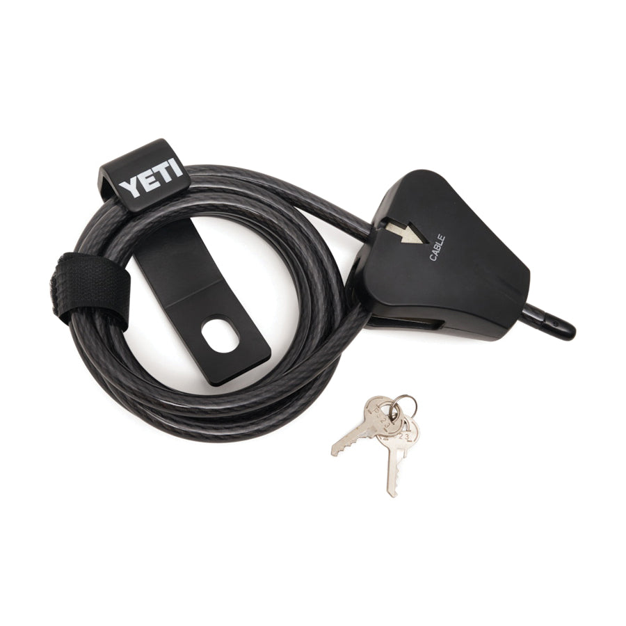 YETI® 20010030004 Security Cable Lock and Bracket, For Use With: Tundra® Hard Coolers