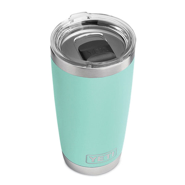 YETI® 21070060016 Tumbler With Lid, 20 oz Capacity, MagSlider™ Lid, 18/8 Stainless Steel, Seafoam, Insulated