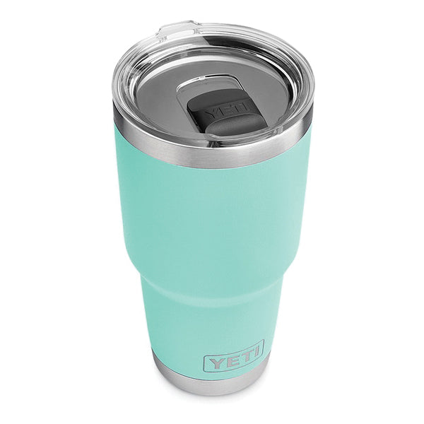 YETI® 21070070017 Tumbler With Lid, 30 oz Capacity, MagSlider™ Lid, 18/8 Stainless Steel, Seafoam, Insulated