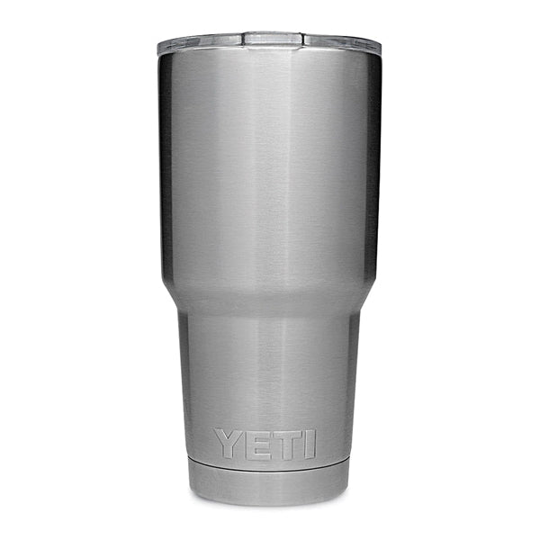 YETI® 21070070021 Tumbler With Lid, 30 oz Capacity, MagSlider™ Lid, 18/8 Stainless Steel, Stainless Steel, Insulated