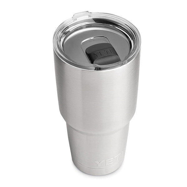 YETI® 21070070021 Tumbler With Lid, 30 oz Capacity, MagSlider™ Lid, 18/8 Stainless Steel, Stainless Steel, Insulated