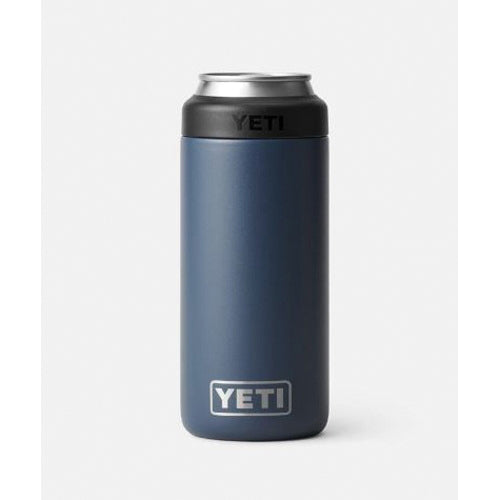 YETI® Rambler® COLSTER® 21070090037 Cooler Insulator, Slim Can Can/Bottle, 12 oz Can/Bottle, No Sweat Design, Navy