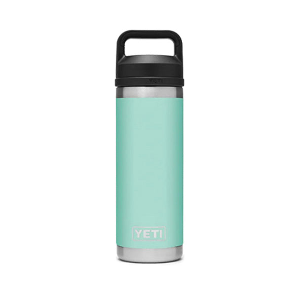 YETI® Rambler® 21071060019 Bottle, 18 oz Capacity, 18/8 Stainless Steel Bottle, Seafoam Bottle, Insulated