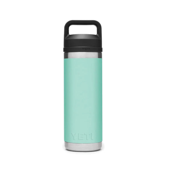 YETI® Rambler® 21071060019 Bottle, 18 oz Capacity, 18/8 Stainless Steel Bottle, Seafoam Bottle, Insulated