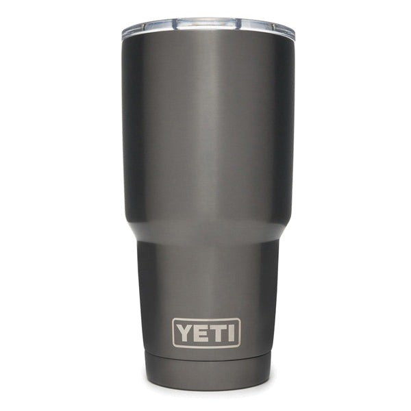 YETI® 21071500310 Tumbler With Lid, 30 oz Capacity, MagSlider™ Lid, 18/8 Stainless Steel, Graphite, Insulated