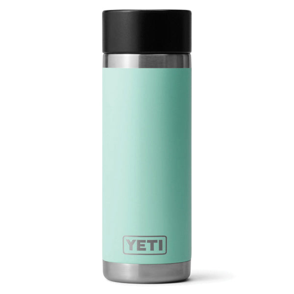 YETI® Rambler® 21071500740 Bottle With Hotshot™ Cap, 18 oz Capacity, 18/8 Stainless Steel Bottle, Seafoam Bottle