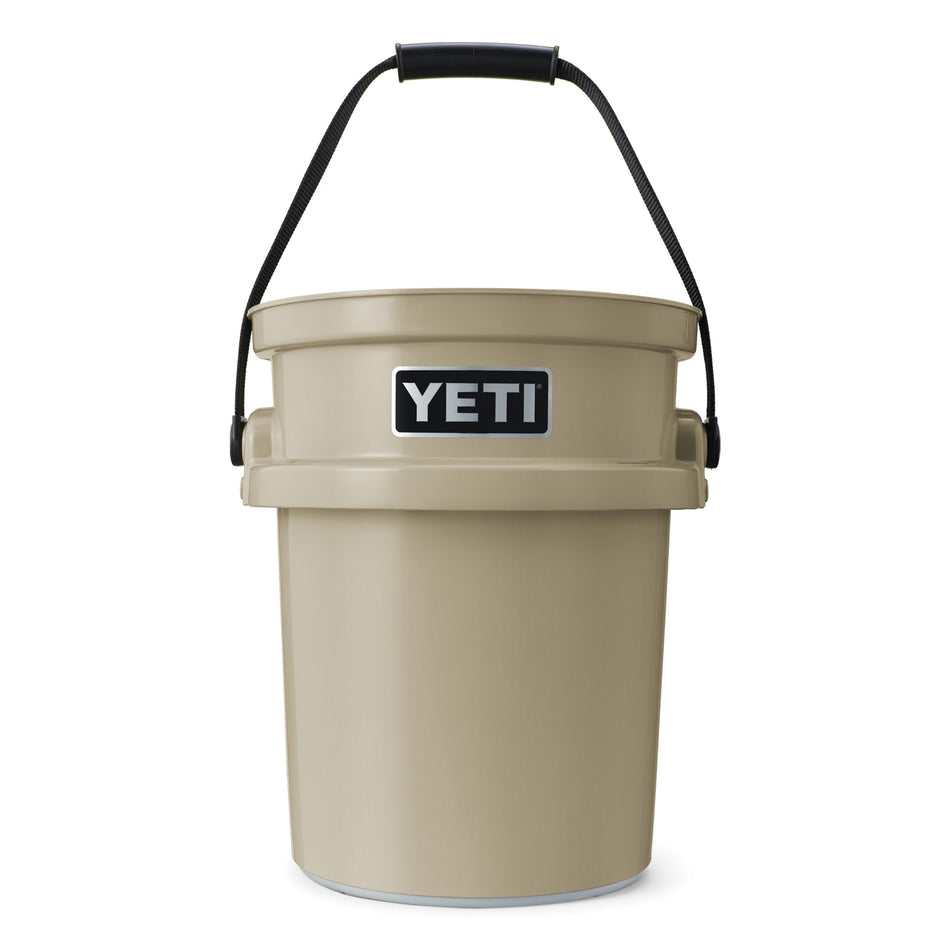 YETI® LOADOUT® 26010000006 Bucket, 10.3 in W, 15.9 in H, 5 gal Capacity, Tan