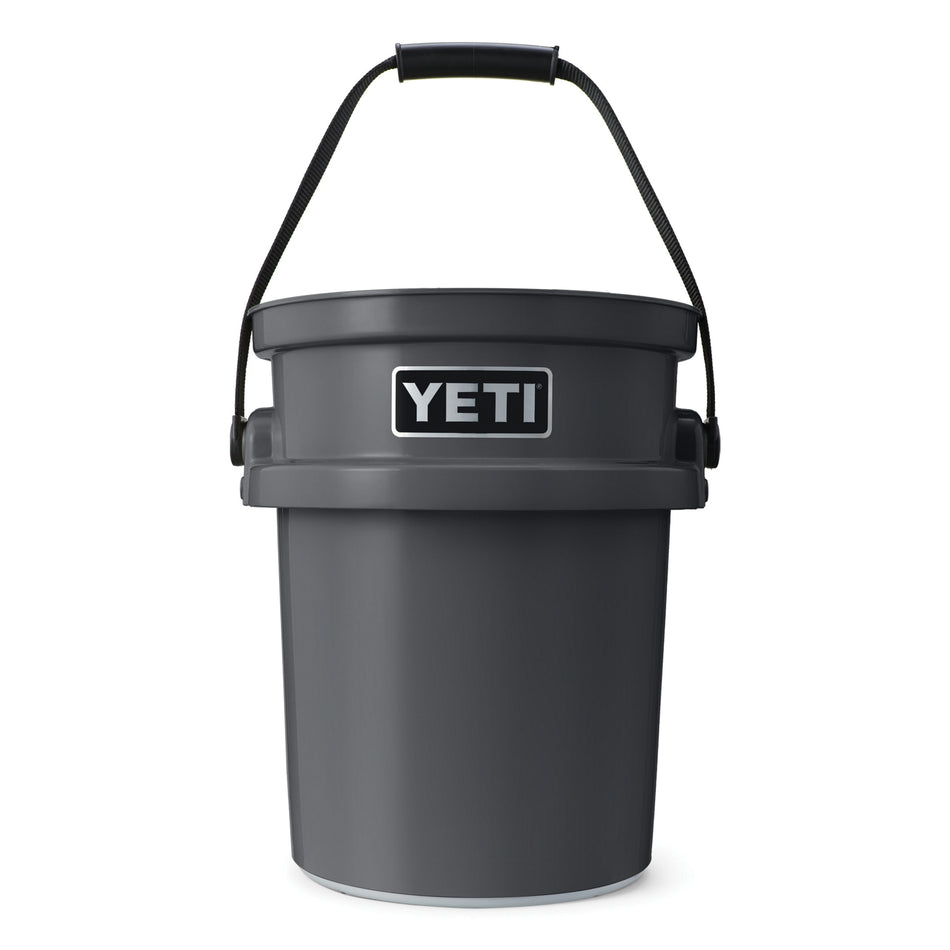 YETI® LOADOUT® 26010000012 Bucket, 10.3 in W, 15.9 in H, 5 gal Capacity, Charcoal