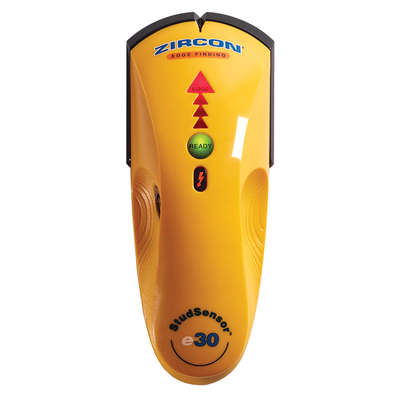 ZIRCON® StudSensor™ 63569 Stud Finder, 3/4 in D Scan, 1/8 in, 1/2 in Accuracy, Detects: Metal, Wood