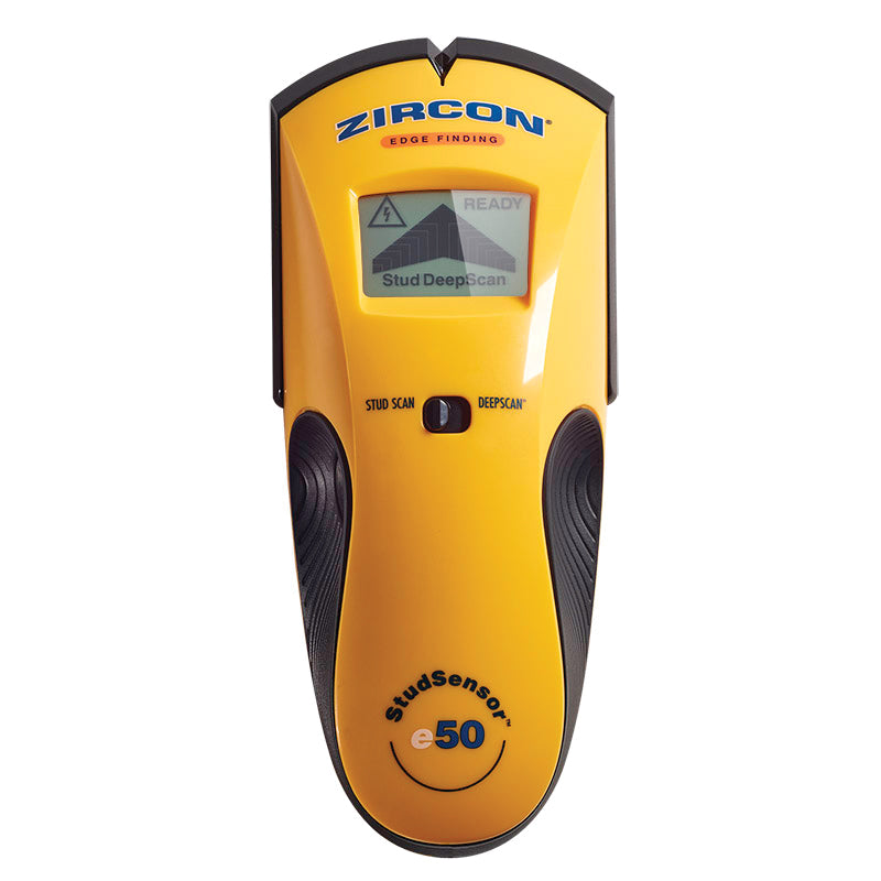 ZIRCON® StudSensor™ 64919 Stud Finder, 3/4 in D Scan, 1/8 in, 3/16 in Accuracy, Detects: Metal, Wood