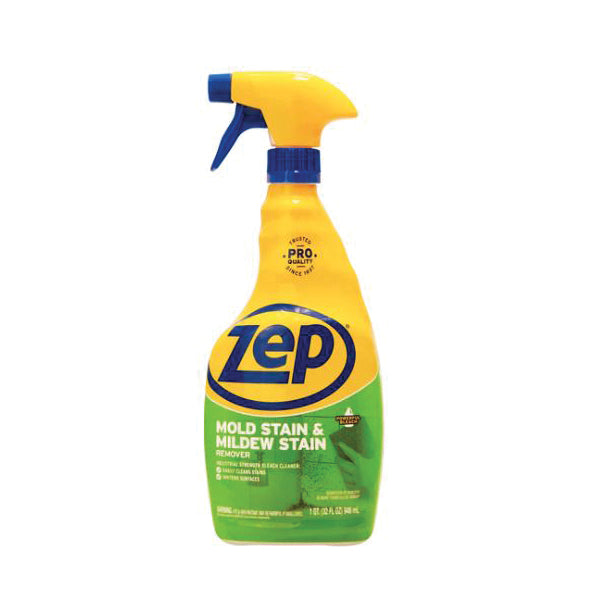 Zep® ZUMILDEW32 Mold and Mildew Stain Remover, 32 oz, Ready-to-Use