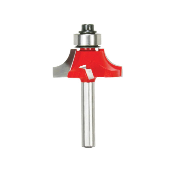 freud® 36-112 Router Bit, 1-1/4 in Dia Cutting, 1/2 in L Cut, 2-3/16 in OAL, 1/4 in Dia Shank, 4 -Flute, Carbide