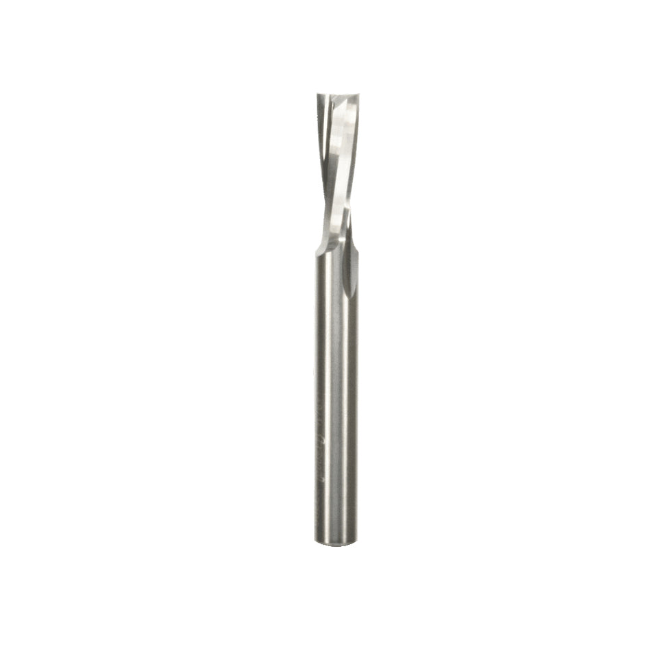 freud® 73-206 O-Flute Up Spiral Bit, 1/4 in Dia Cutting, 3/4 in L Cut, 2-1/2 in OAL, 1/4 in Dia Shank, 2 -Flute