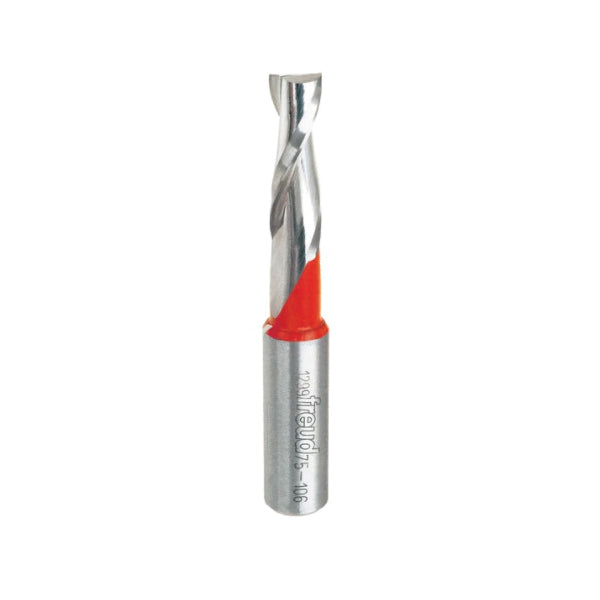 freud® 75-106 Router Bit, 3/8 in Dia Cutting, 1-1/4 in L Cut, 3 in OAL, 1/2 in Dia Shank, 2 -Flute, Carbide