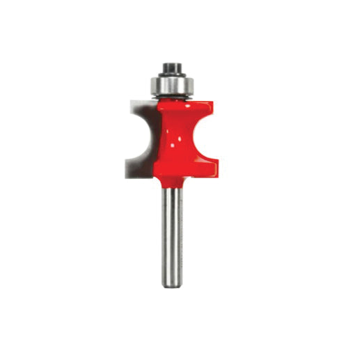 freud® 80-106 Router Bit, 1-1/8 in Dia Cutting, 7/8 in L Cut, 2-3/8 in OAL, 1/4 in Dia Shank, 2 -Flute, Carbide