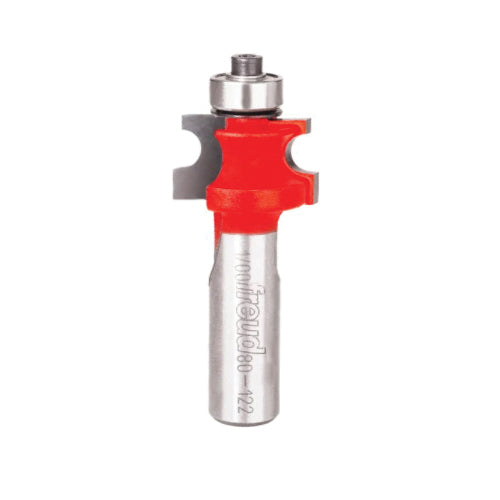 freud® 80-122 Router Bit, 1 in Dia Cutting, 9/16 in L Cut, 2-7/16 in OAL, 1/2 in Dia Shank, 2 -Flute, Carbide