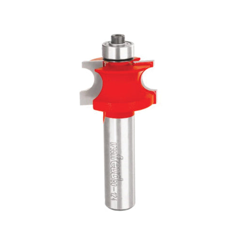 freud® 80-124 Router Bit, 1-1/4 in Dia Cutting, 11/16 in L Cut, 2-9/16 in OAL, 1/2 in Dia Shank, 2 -Flute