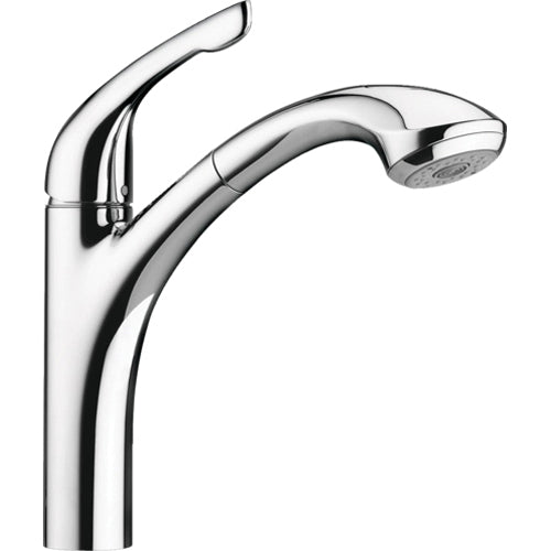 hansgrohe 04076000, Allegro E Collection, Deck, Single-Handle, Kitchen Faucet, Chrome