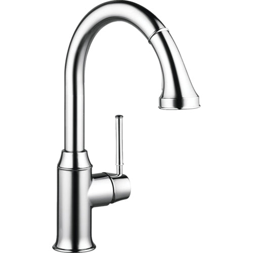 hansgrohe 04215000, Talis C Collection, Deck, Pull-Down, Kitchen Faucet, Chrome