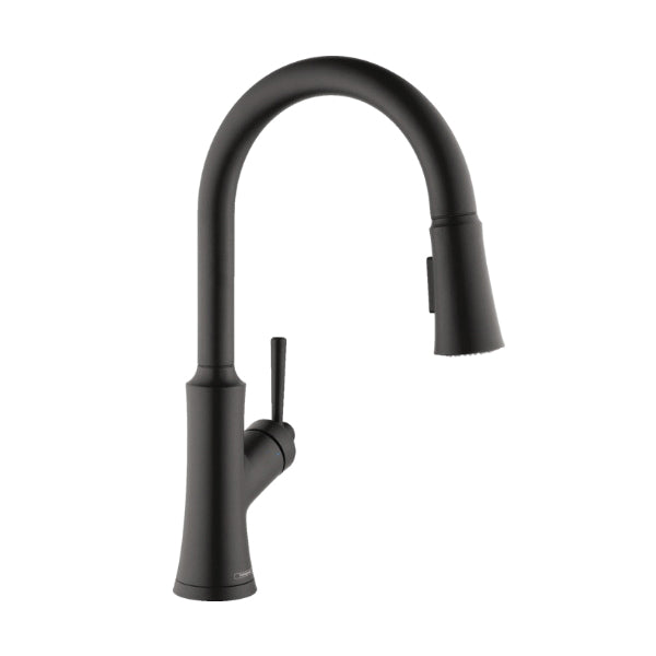 hansgrohe 04793670, Joleena Collection, Deck, Pull-Out, Kitchen Faucet, Matte Black