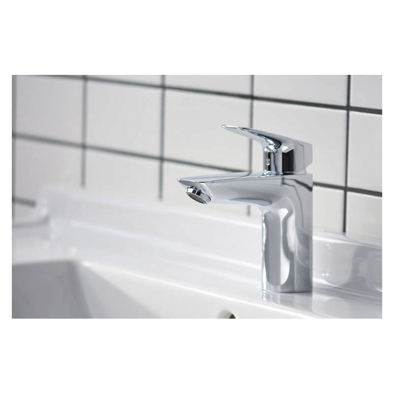 hansgrohe 71100001, Logis 100 Collection, 1-Handle, Deck, Lavatory Faucet, Pop-Up, Chrome