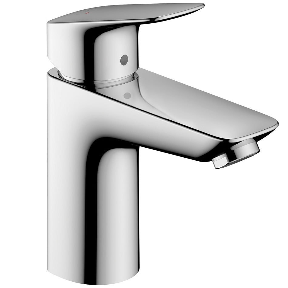 hansgrohe 71100001, Logis 100 Collection, 1-Handle, Deck, Lavatory Faucet, Pop-Up, Chrome