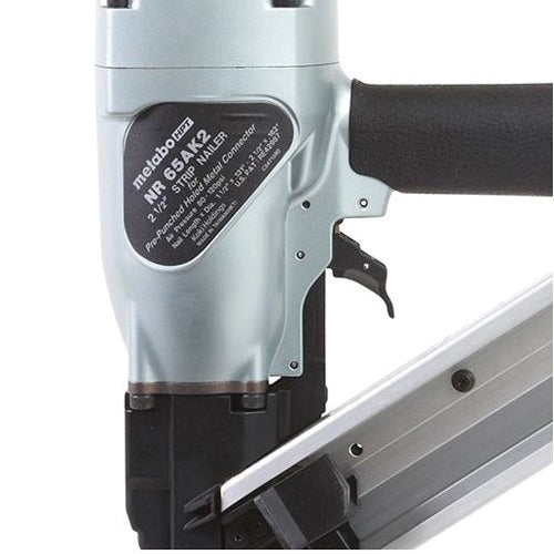 metabo HPT Strap-Tite® NR65AK2 Strip Nailer, Tool/Kit: Tool, 44 Nail, 1-1/2 to 2-1/2 in L Nail, 36 deg Magazine