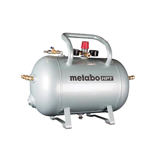 metabo HPT UA3810ABM Reserve Air Tank, Horizontal Barrel Tank, 10 gal Tank, 175 psi Pressure