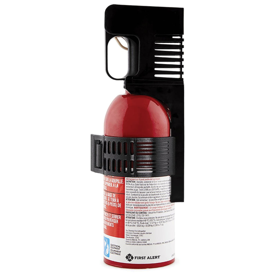 resideo FIRST ALERT AUT05 Rechargeable Auto Fire Extinguisher, 5-B:C Fire Extinguisher