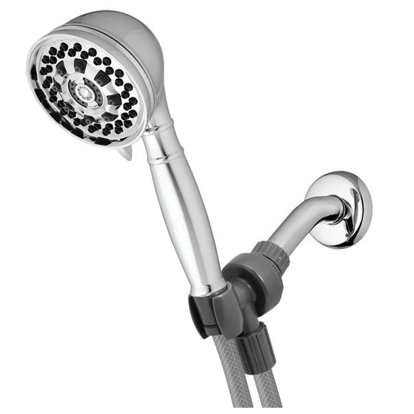 waterpik® XAT-643E Handheld Shower Head, 1.8 gpm, 60 in L Hose, Chrome